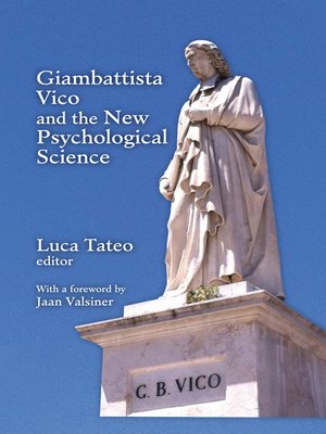 cover image of Giambattista Vico and the New Psychological Science